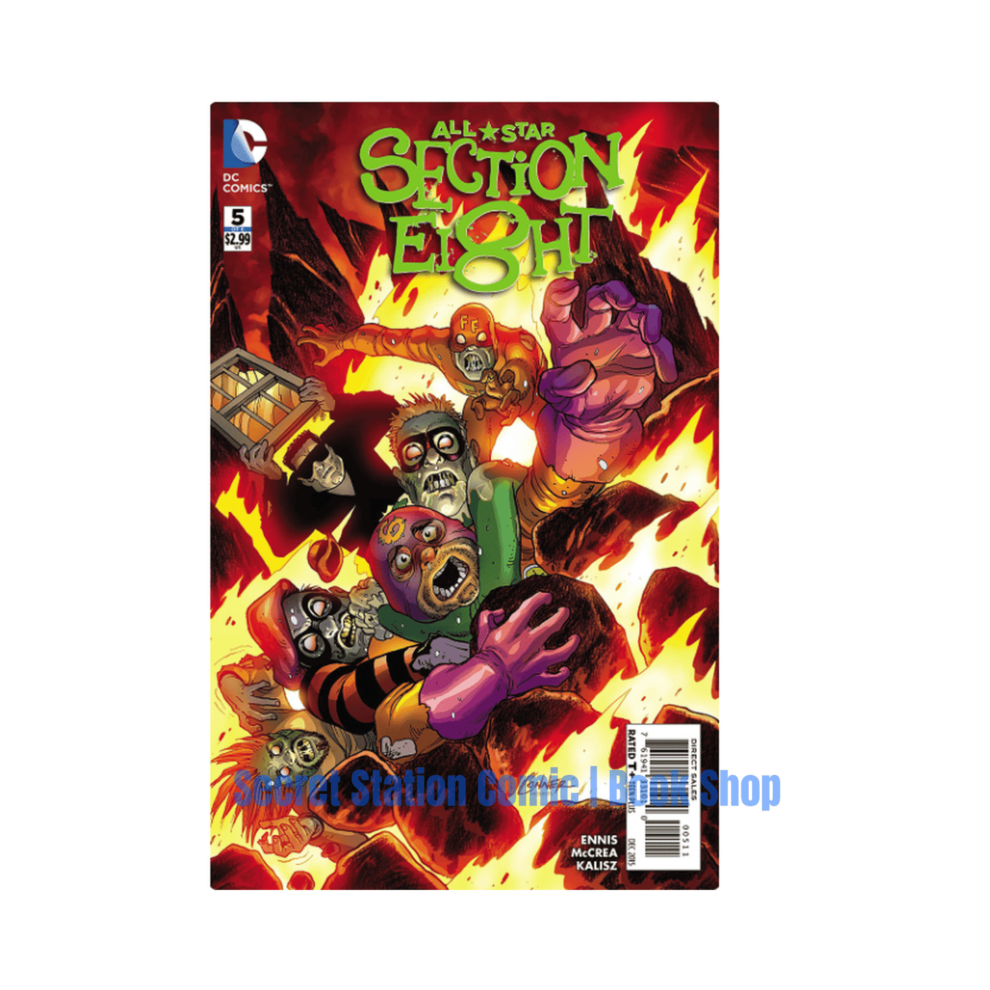ALL STAR SECTION 8 #5 (OF 6) - Secret Station Comic | Book Shop