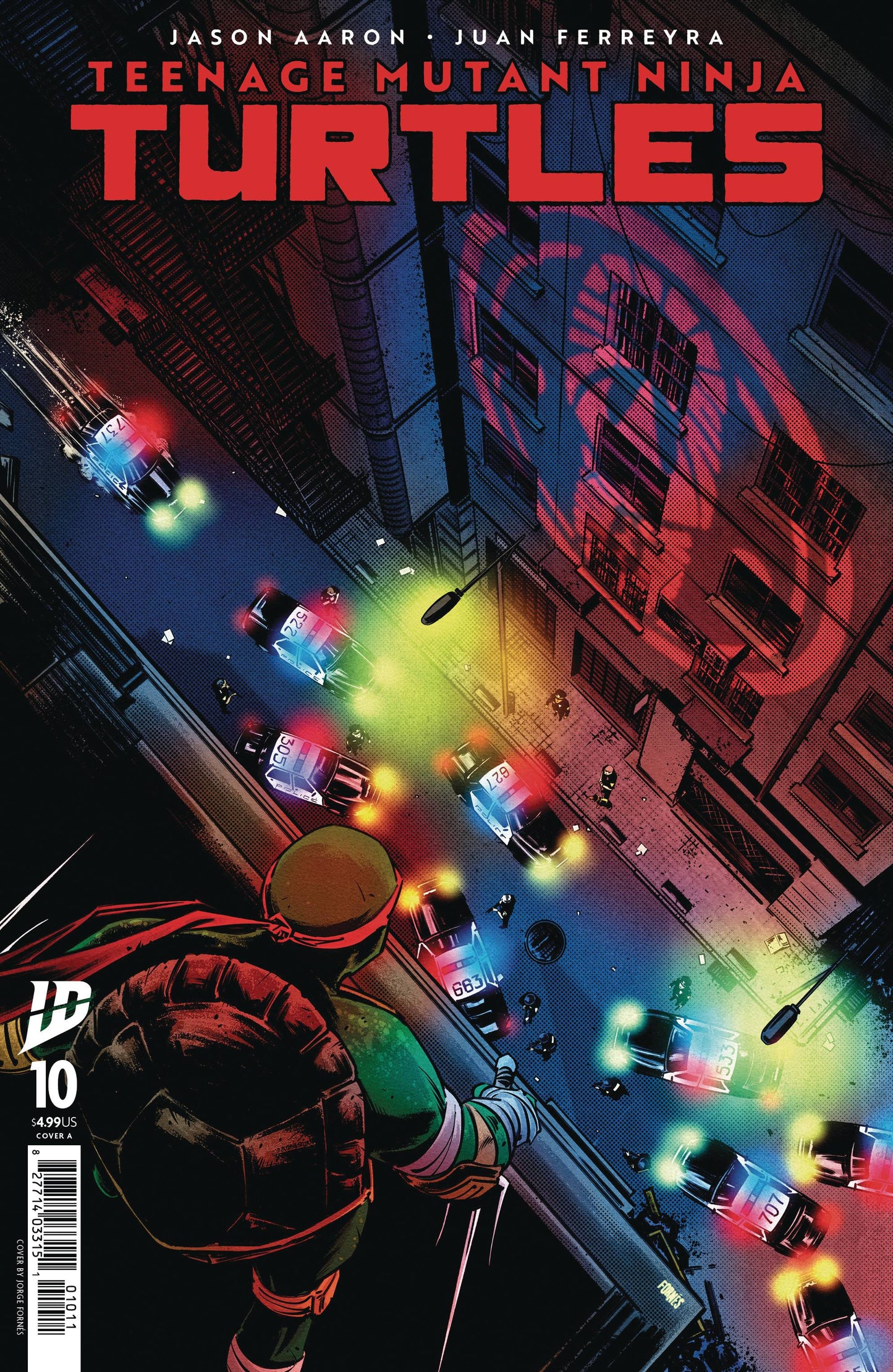 Teenage Mutant Ninja Turtles #10 Cover A (Fornés)