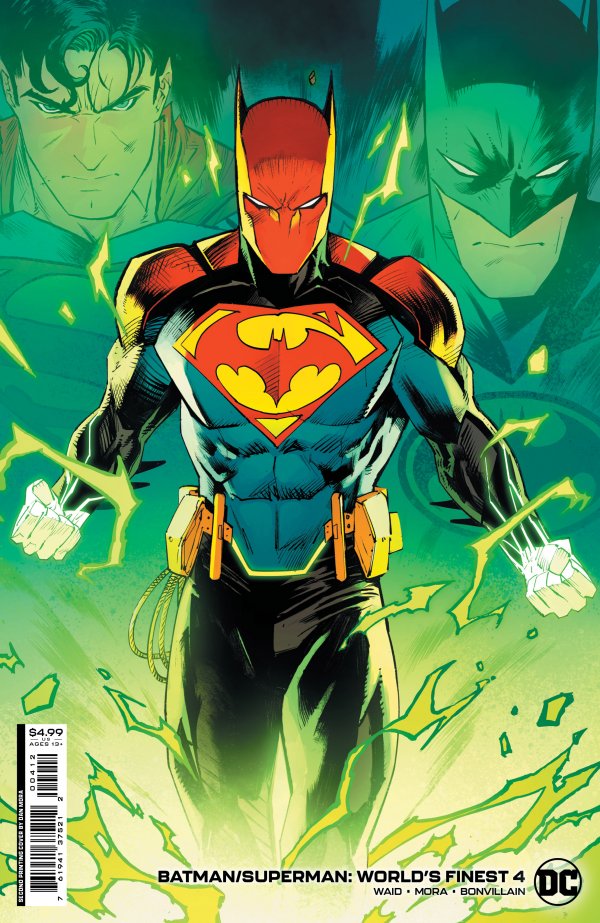BATMAN SUPERMAN WORLDS FINEST #4 2ND PTG MORA VAR