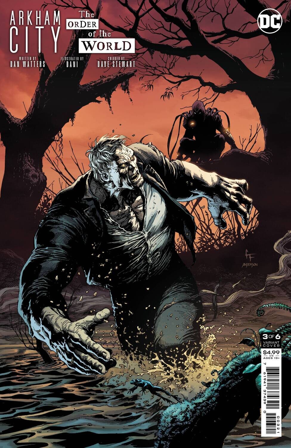 ARKHAMO MIESTO PASAULIO TVARKA #3 (IŠ 6) CVR B FRA (2021)