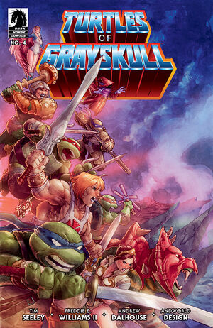 Masters of the Universe/Teenage Mutant Ninja Turtles: Turtles of Grayskull #4 (CVR B) (Michel Fiffe)