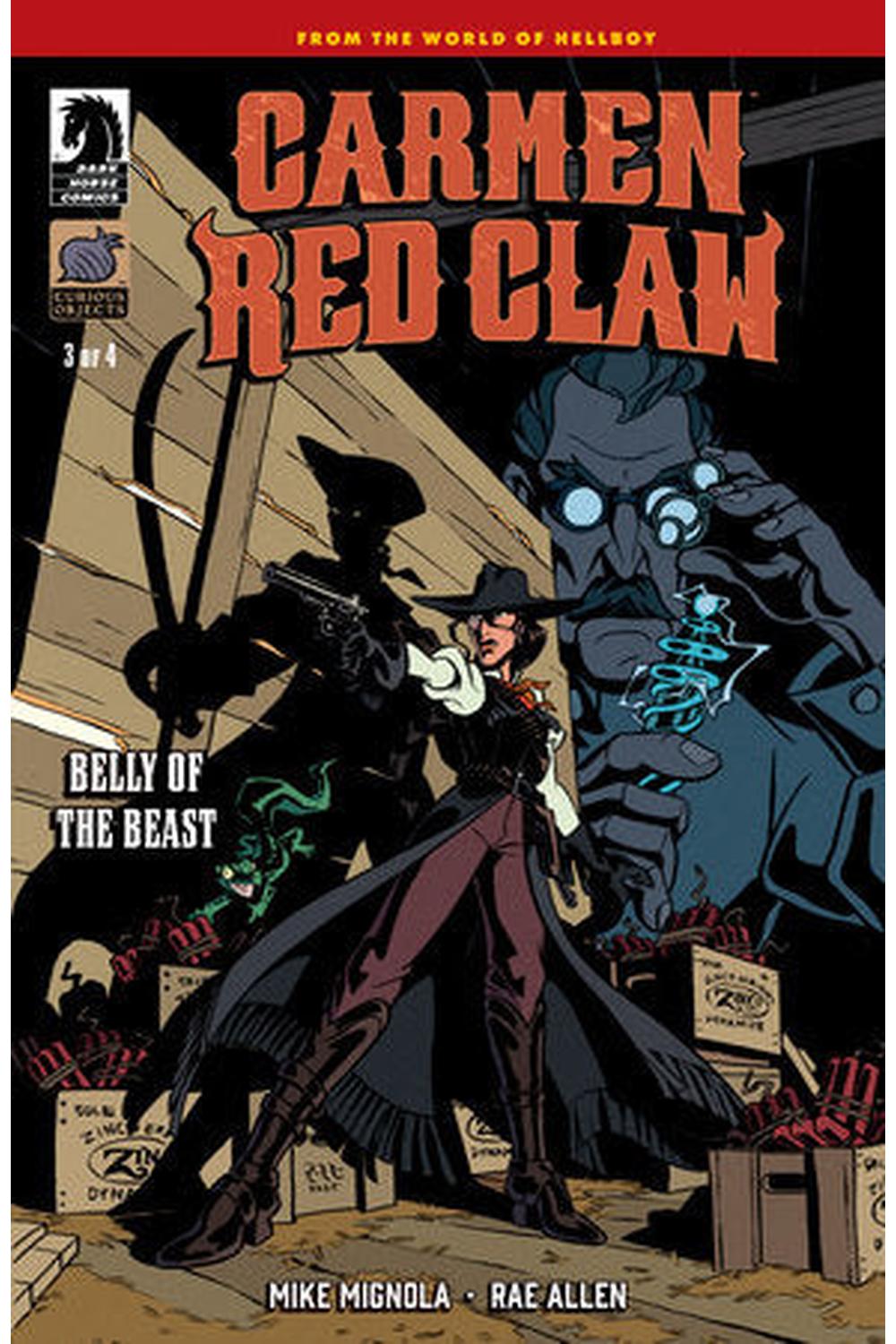 Carmen Red Claw: Belly of the Beast #3 (CVR A) (Rae Allen) comic cover