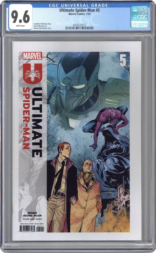 Ultimate Spider-Man (2024 Marvel) 5A CGC 9.6