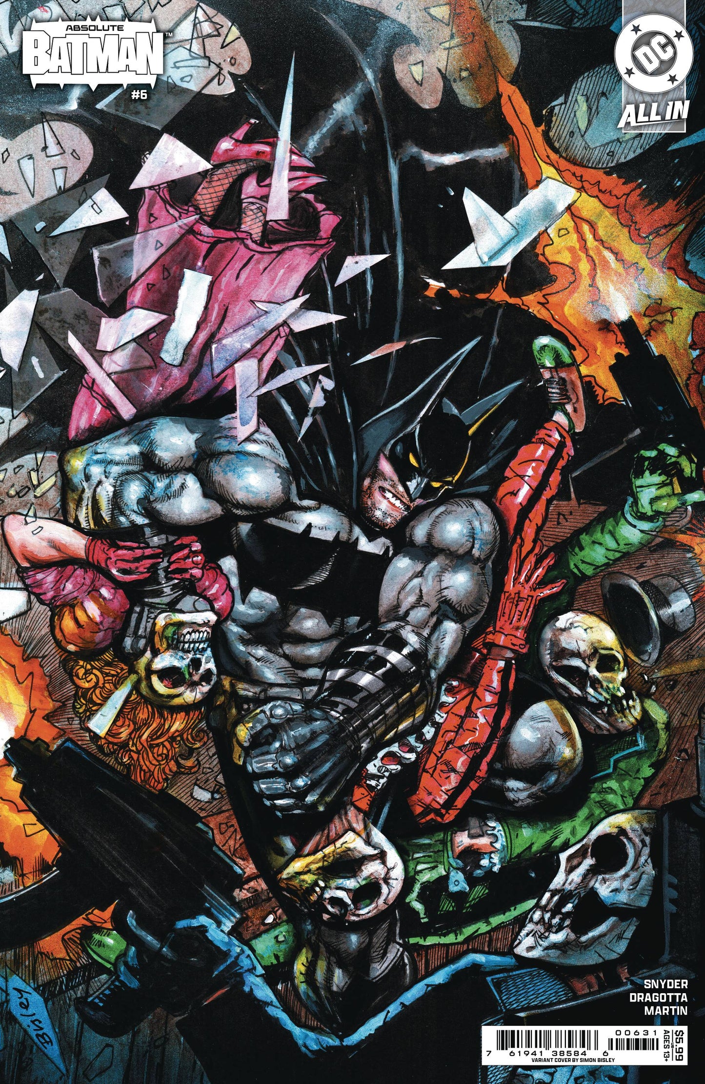ABSOLUTE BATMAN #6 CVR E INC 1:50 ALEX MALEEV CSV