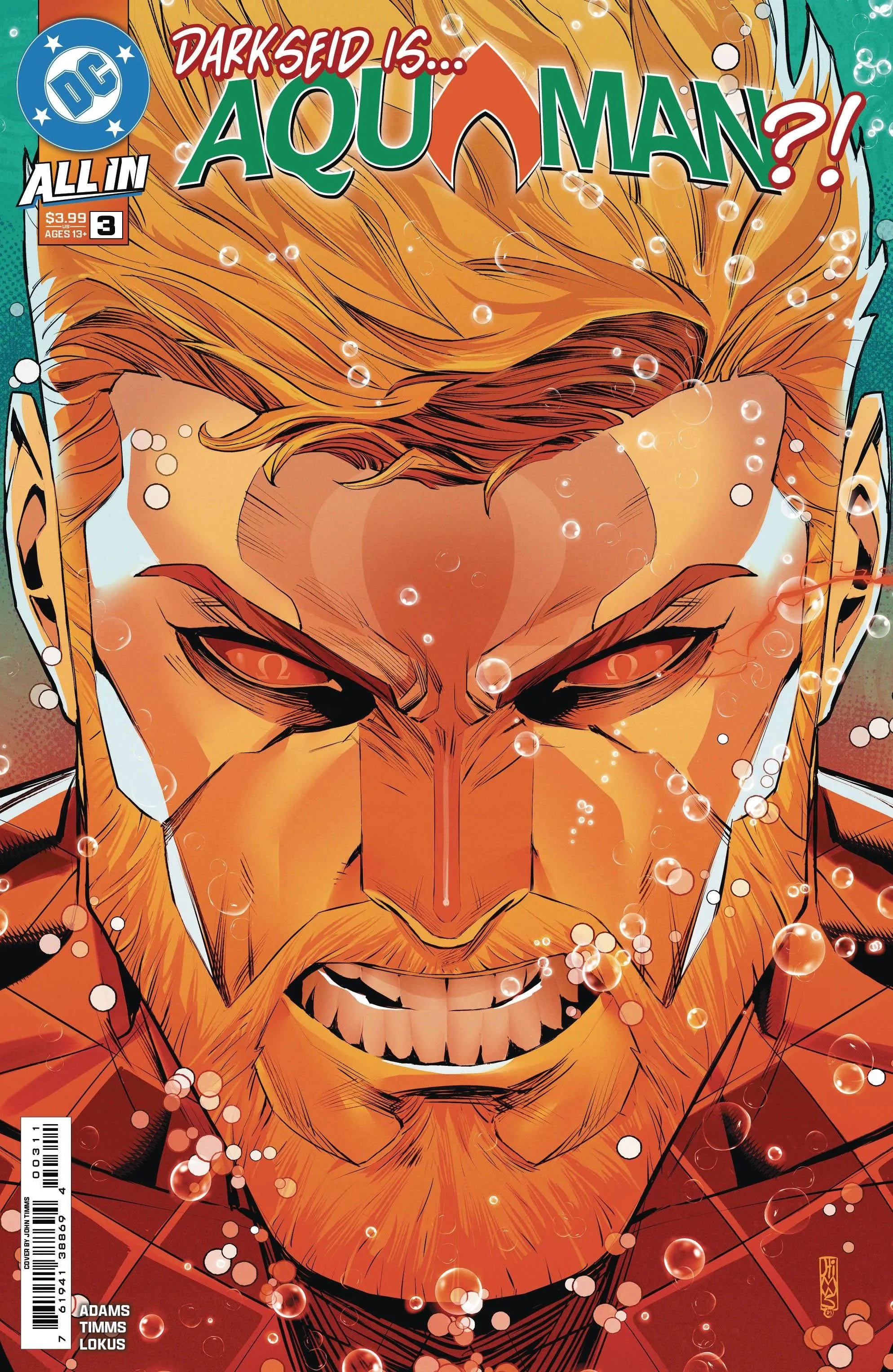 AQUAMAN #3 CVR A JOHN TIMMS