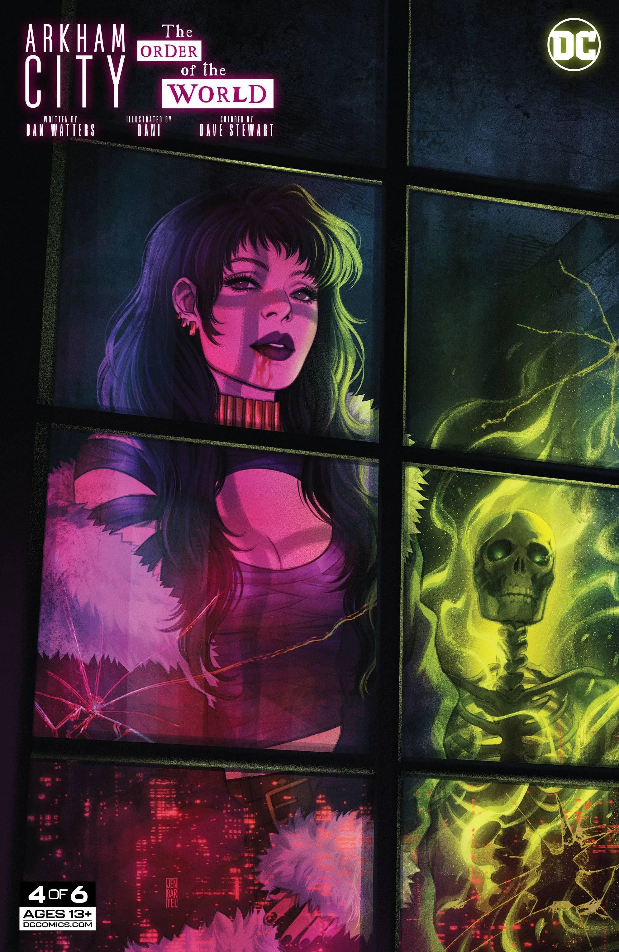 ARKHAM CITY ORDER OF THE WORLD #4 (OF 6) CVR B BAR (2021)