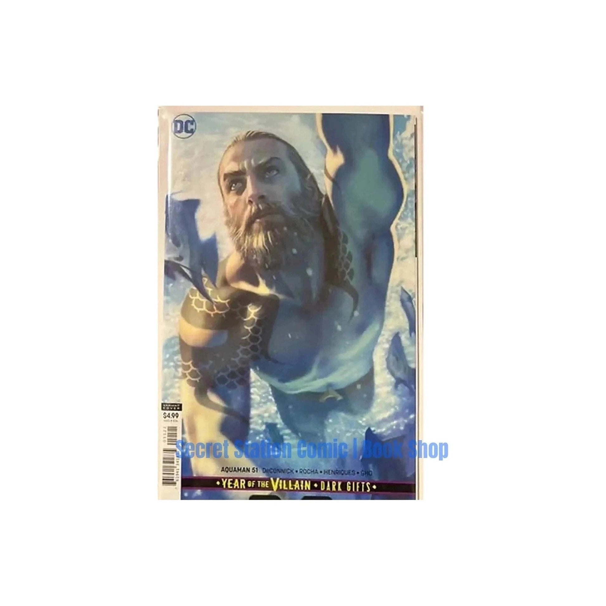 Aquaman (2016 6th Series) 51B - Secret Station Comic | Book Shop