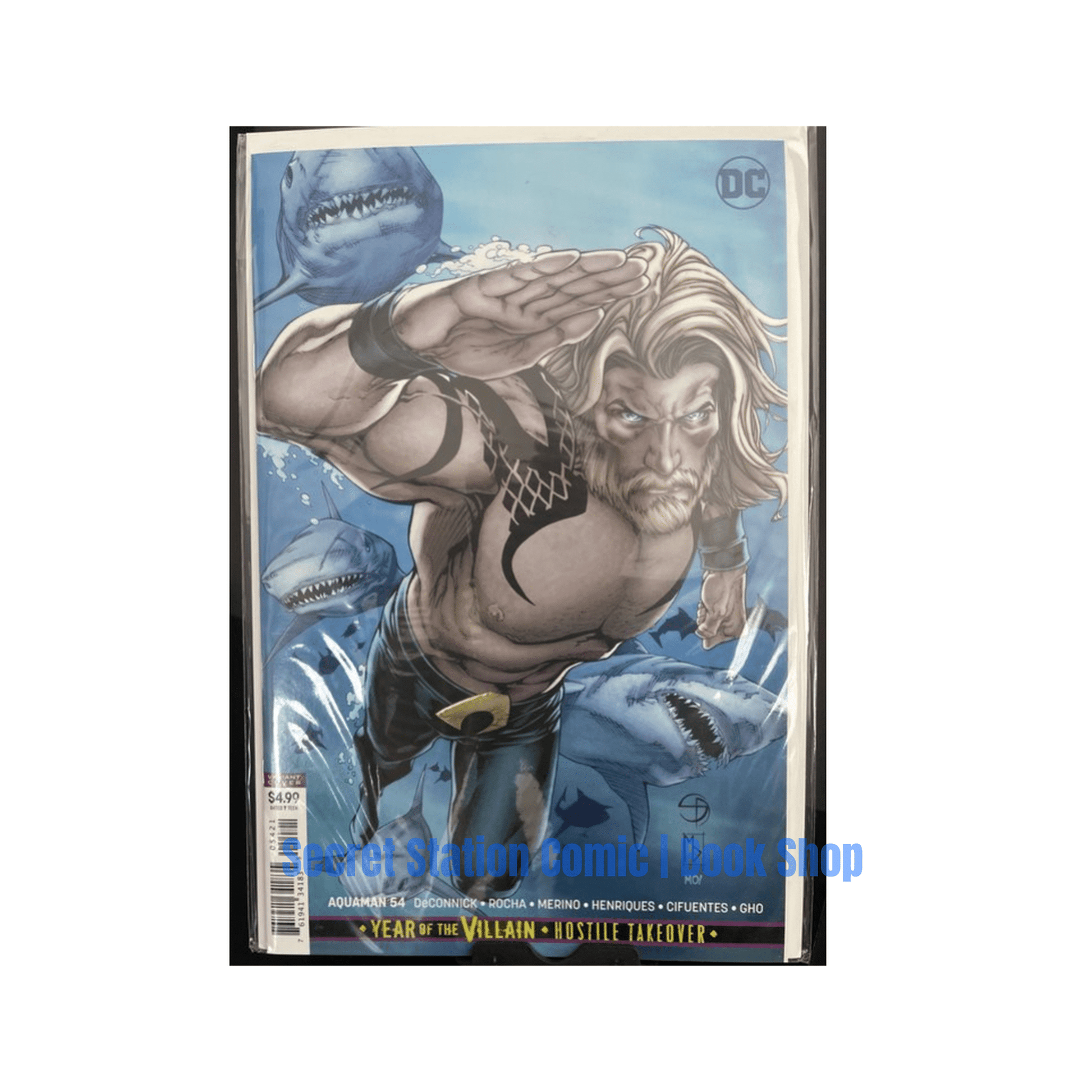 Aquaman (2016 6th Series) 54B NM11 - Secret Station Comic | Book Shop