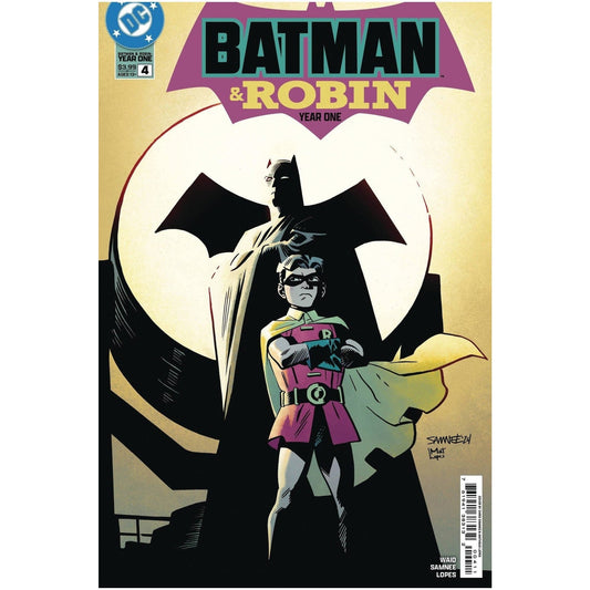BATMAN AND ROBIN YEAR ONE #4 (OF 12) CVR A CHRIS SAMNEE - Secret Station Comic | Book Shop