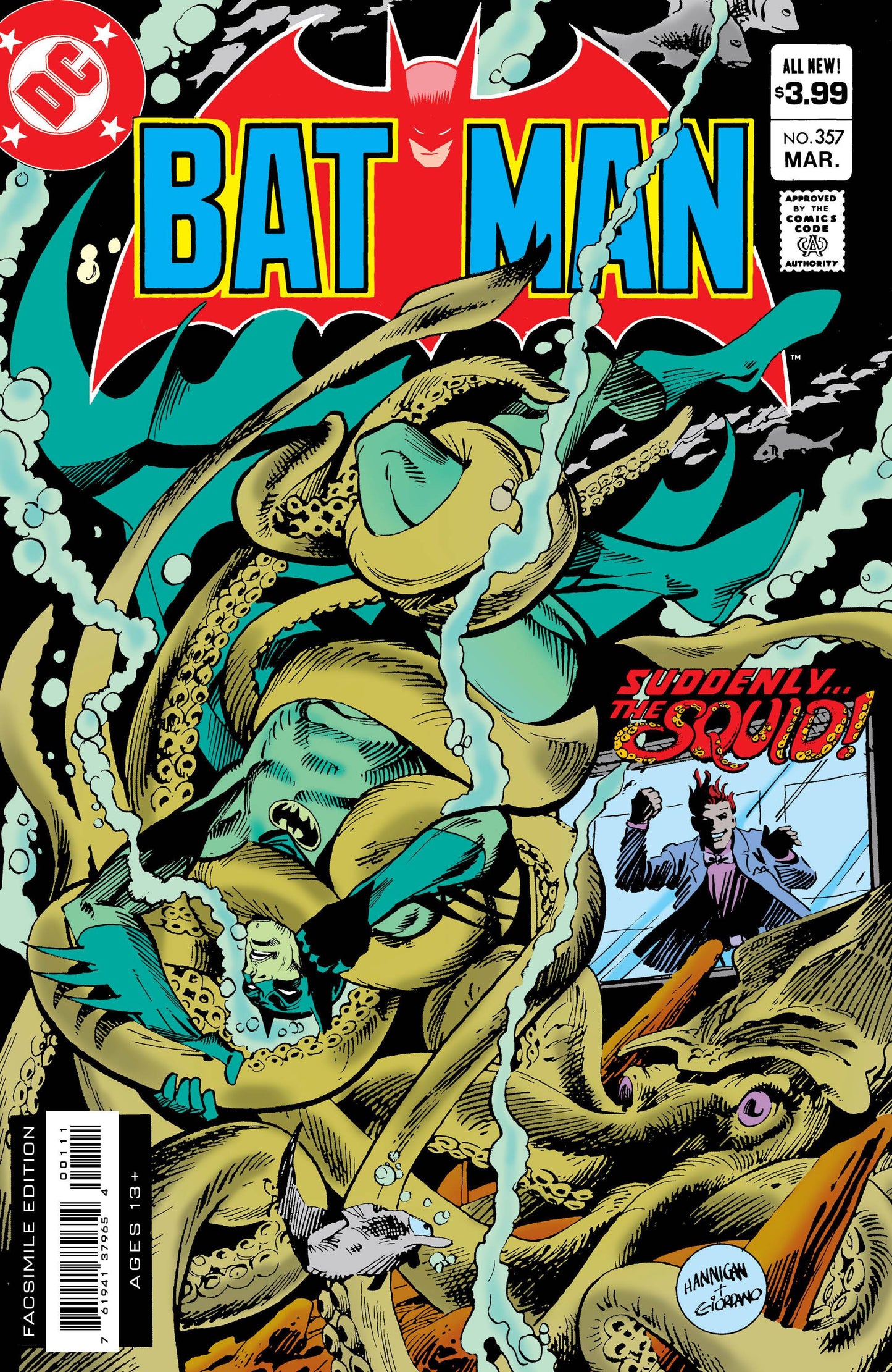 BETMENAS #357 FAKSIMILINIS LEIDIMAS CVR A ED HANNIGAN IR DICK GIORDANO