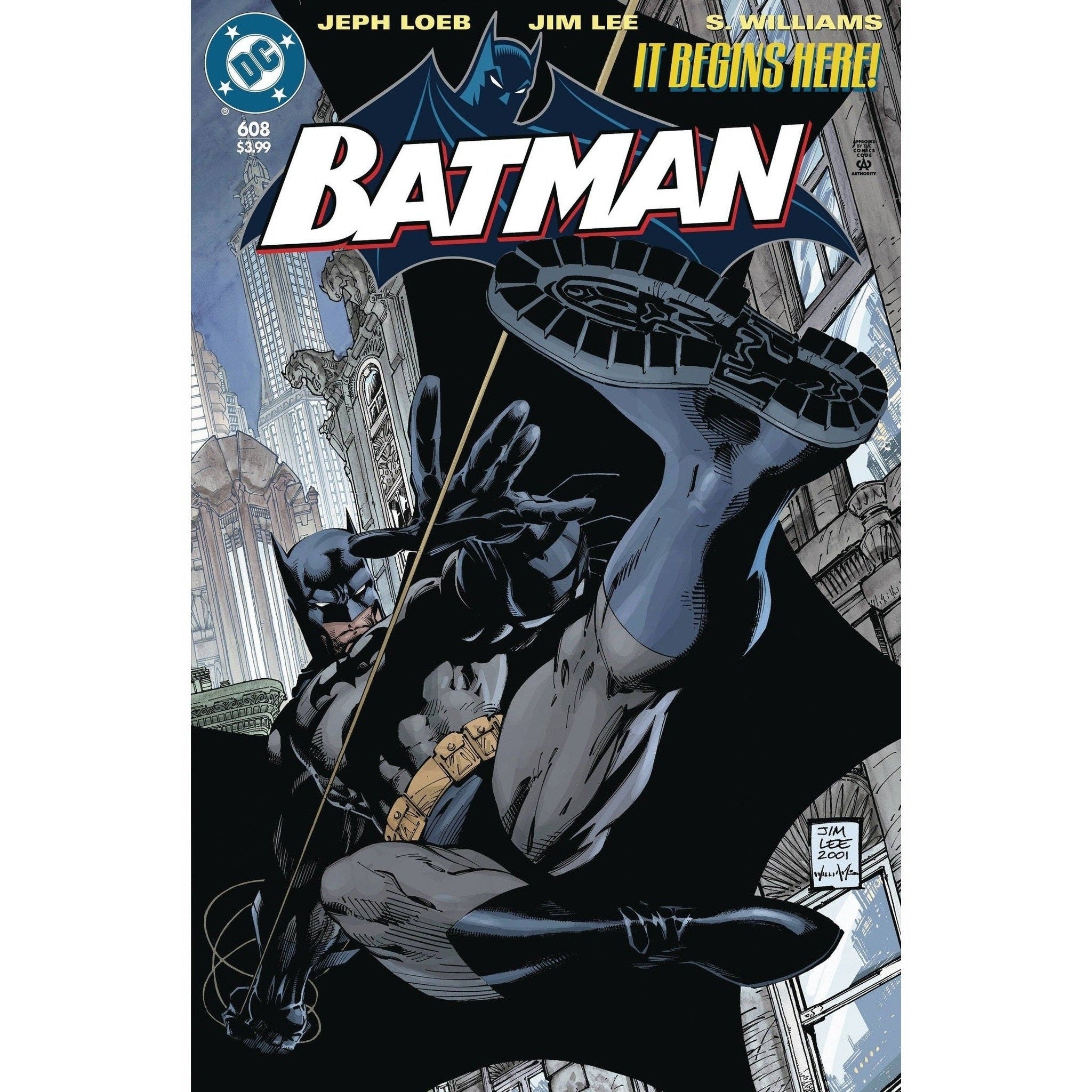 BATMAN #608 FACSIMILE EDITION CVR A JIM LEE - Secret Station Comic | Book Shop