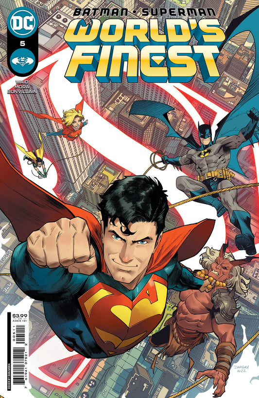 BATMAN SUPERMAN WORLDS FINEST #5 CVR A MORA