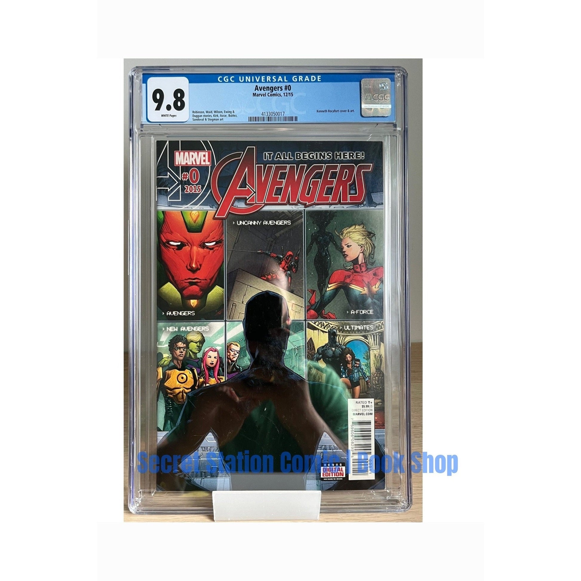 Avengers (2015) It All Begins Here A CGC 9.811 - Secret Station Comic | Book Shop