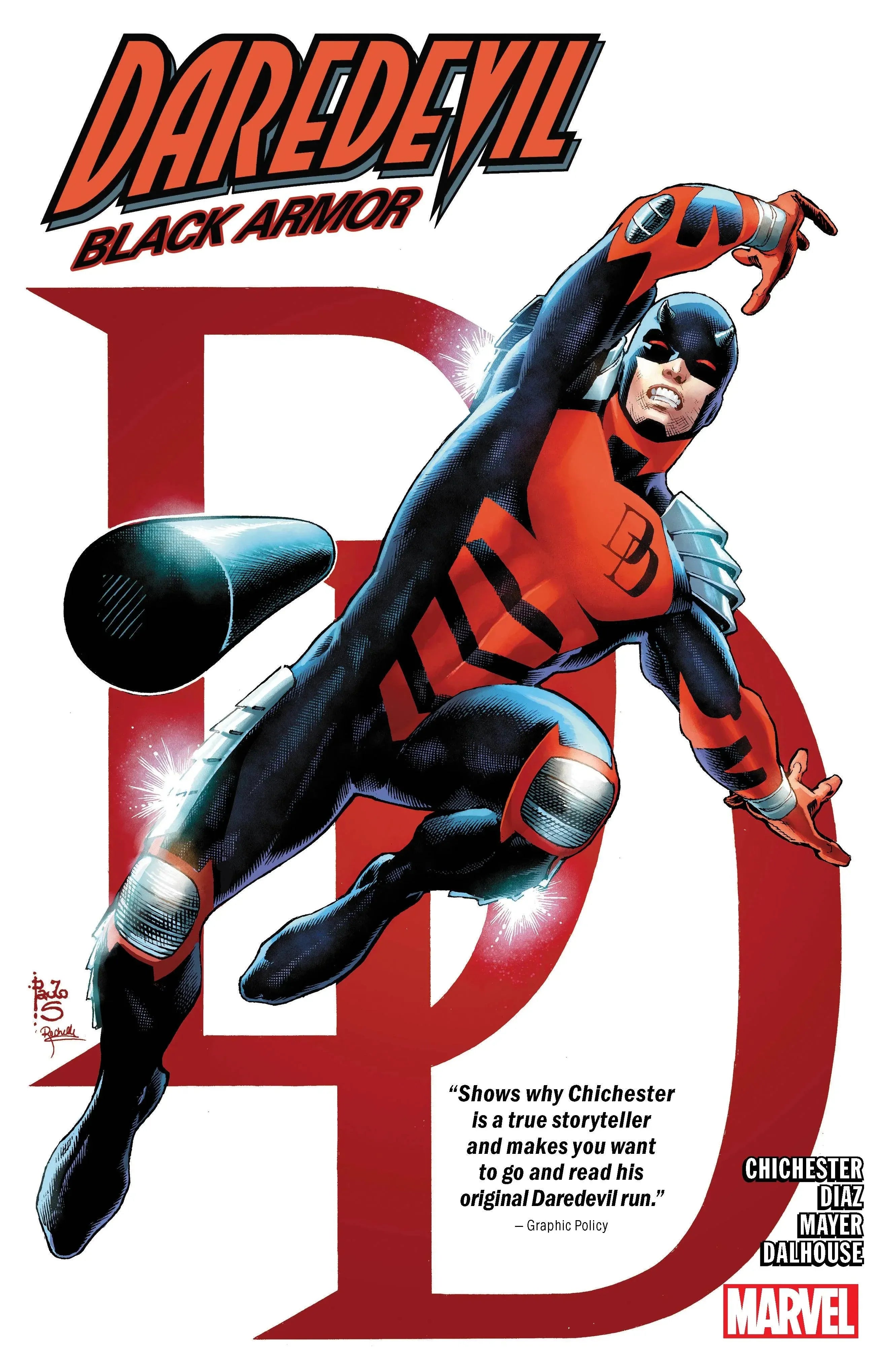 DAREDEVIL: BLACK ARMOR - Secret Station Comic | Book Shop