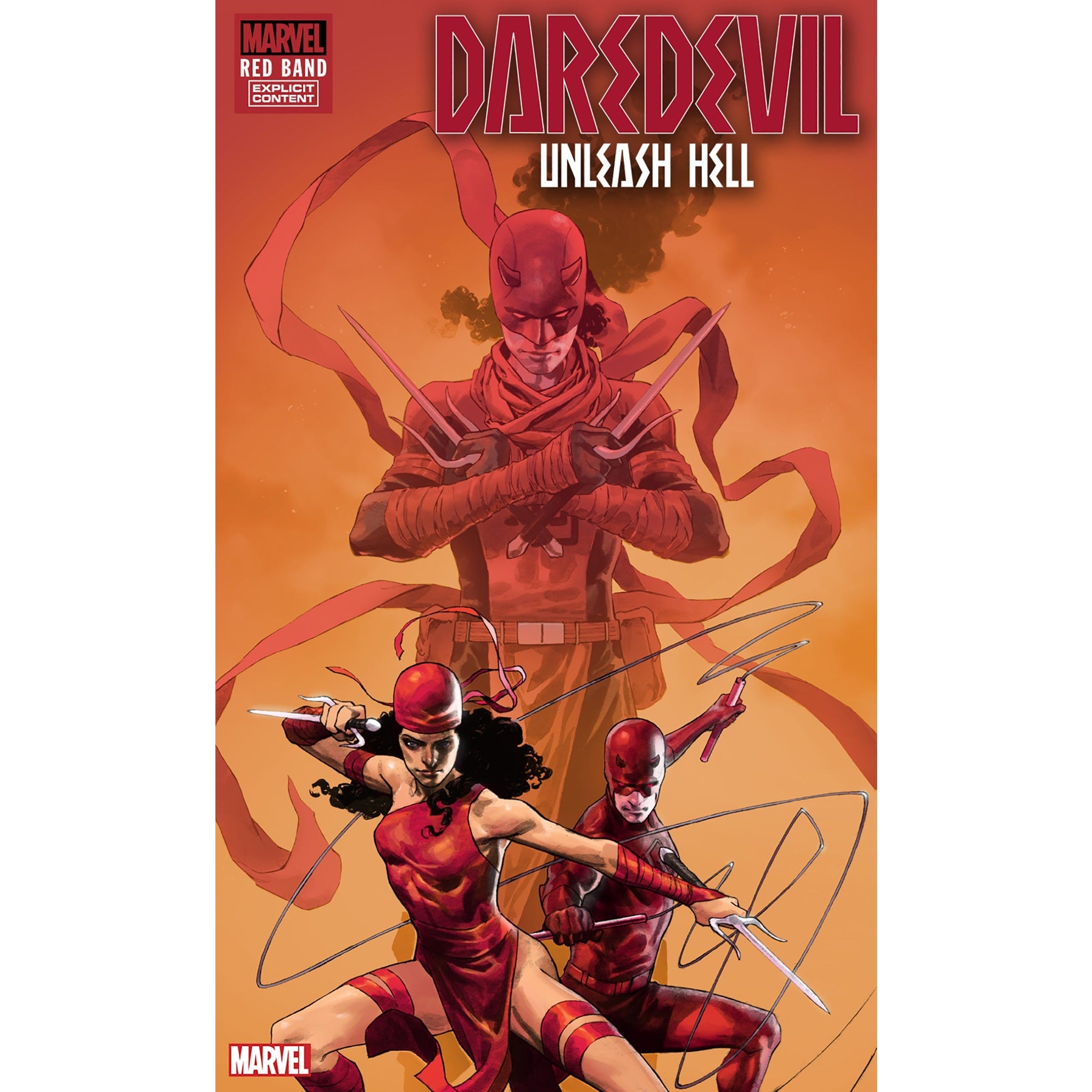 DAREDEVIL: UNLEASH HELL - RED BAND #1 JEROME OPEN VARIANT [POLYBAGGED]