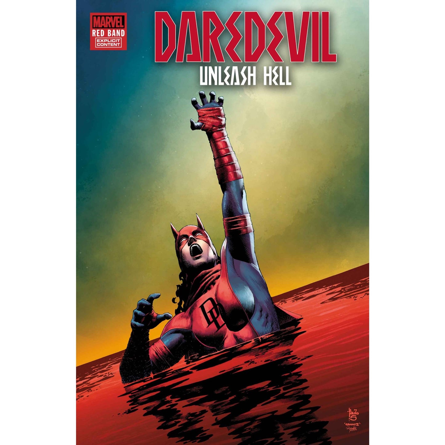 DAREDEVIL: UNLEASH HELL - RED BAND #2 [POLYBAGGED]