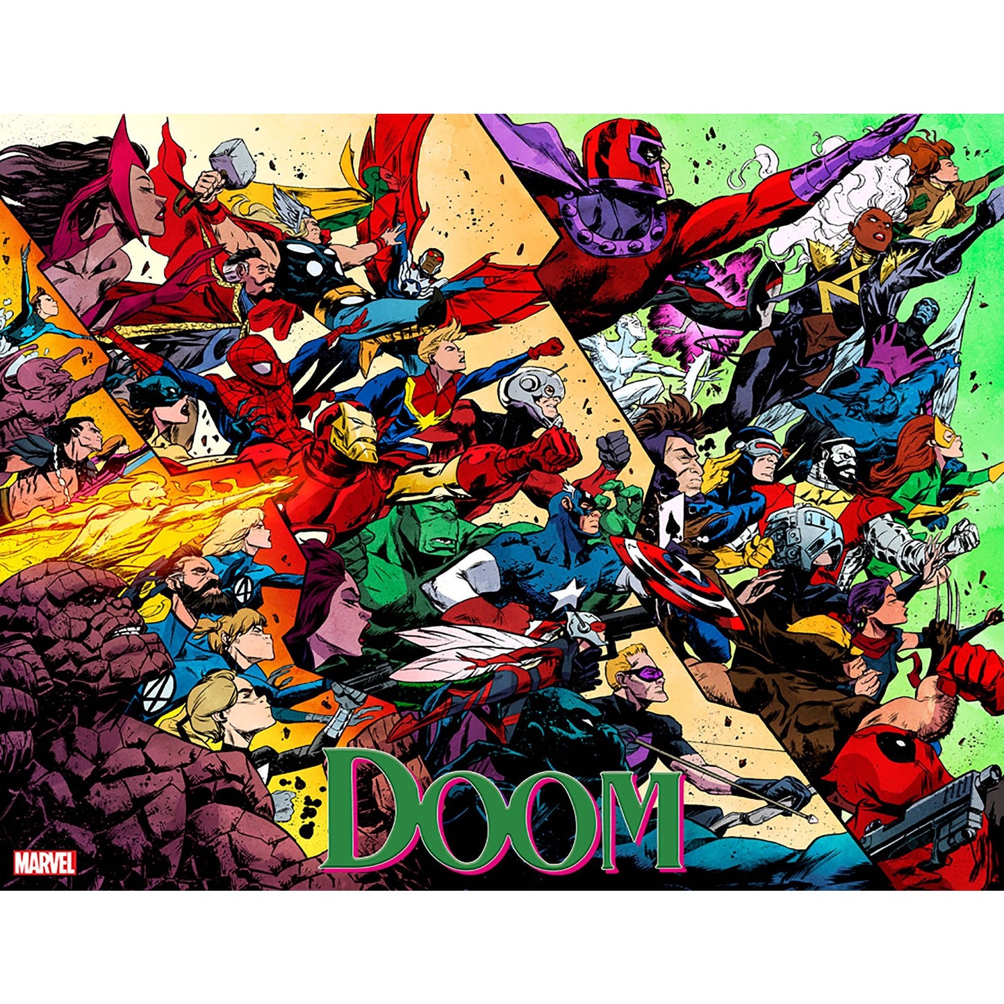 Doom #1 Sanford Greene Wraparound 2nd Print Variant