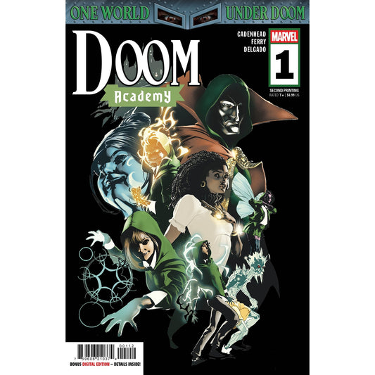 DOOM ACADEMY #1 PABLO VILLALOBOS 2ND PRINTING VARIANT [DOOM]