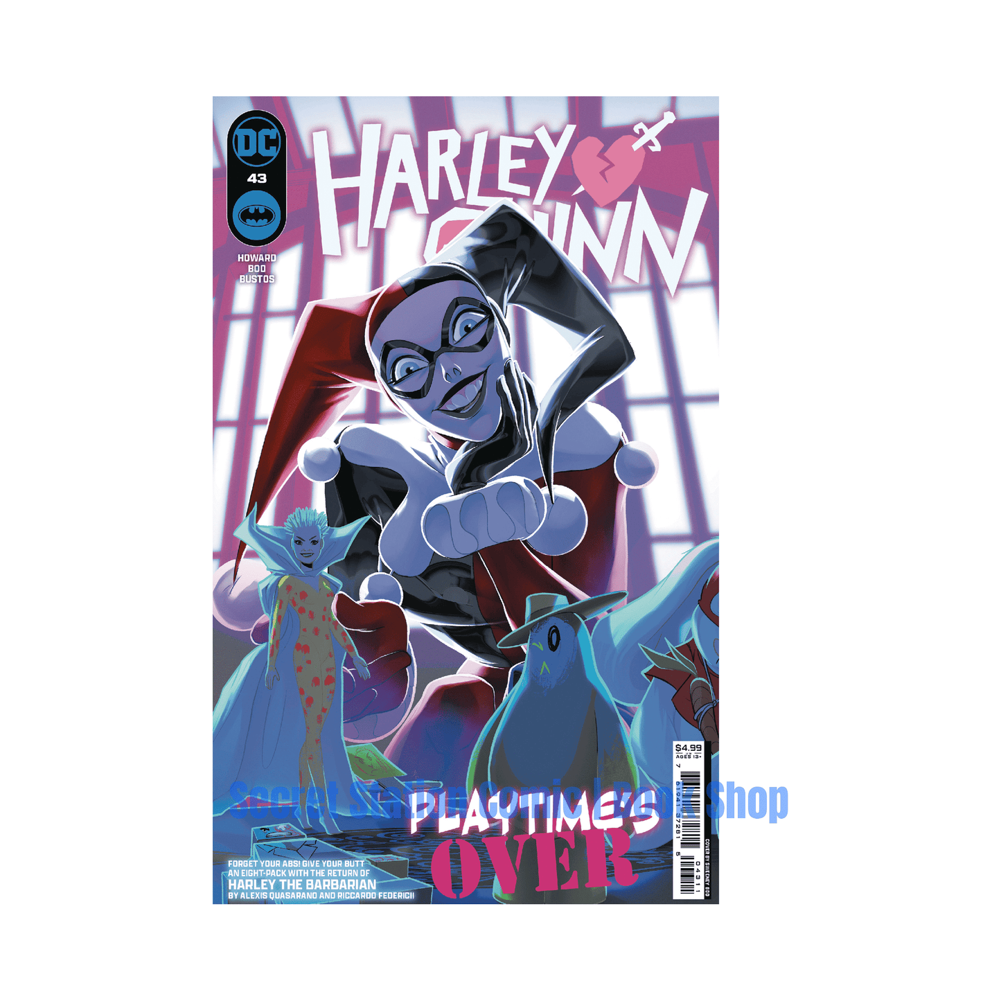 HARLEY QUINN #43 CVR A SWEENEY BOO (2024)