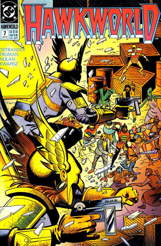 Hawkworld  #7 (1990 DC) – FN (6.0)