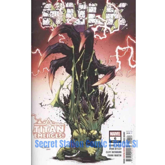 Hulk (2022 Marvel) 6A NM - Secret Station Comic | Book Shop