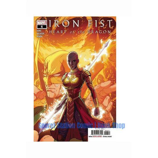 Iron Fist Heart of the Dragon (2021 Marvel) 6A NM - Secret Station Comic | Book Shop