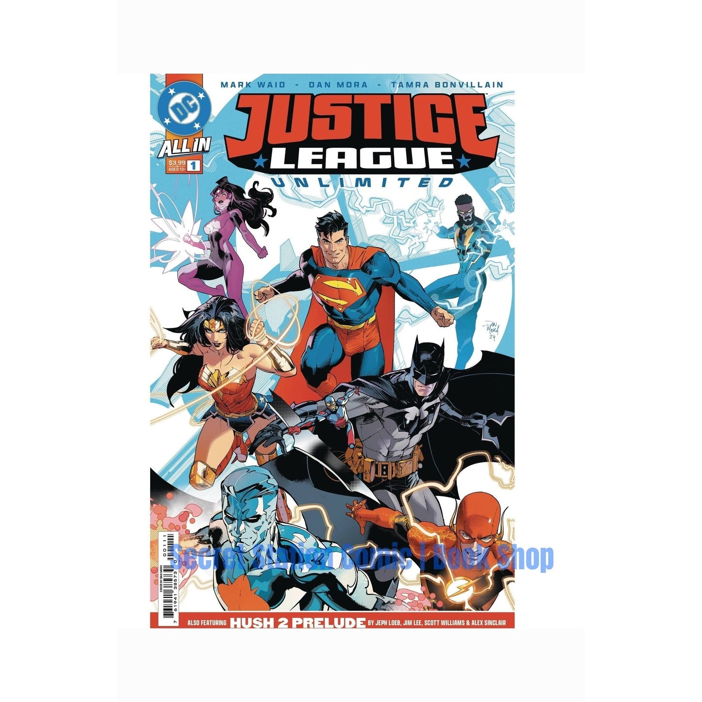 JUSTICE LEAGUE UNLIMITED #1 CVR A DAN MORA (2024)