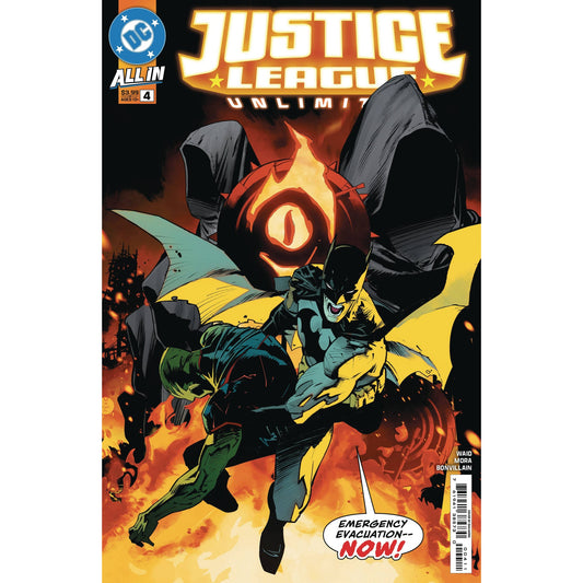 JUSTICE LEAGUE UNLIMITED #4 CVR A DAN MORA