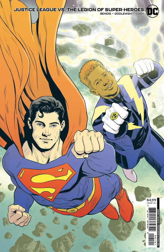 Justice League vs. the Legion of Super-Heroes  #1 CVR B (2022 DC) – NM (9.4)