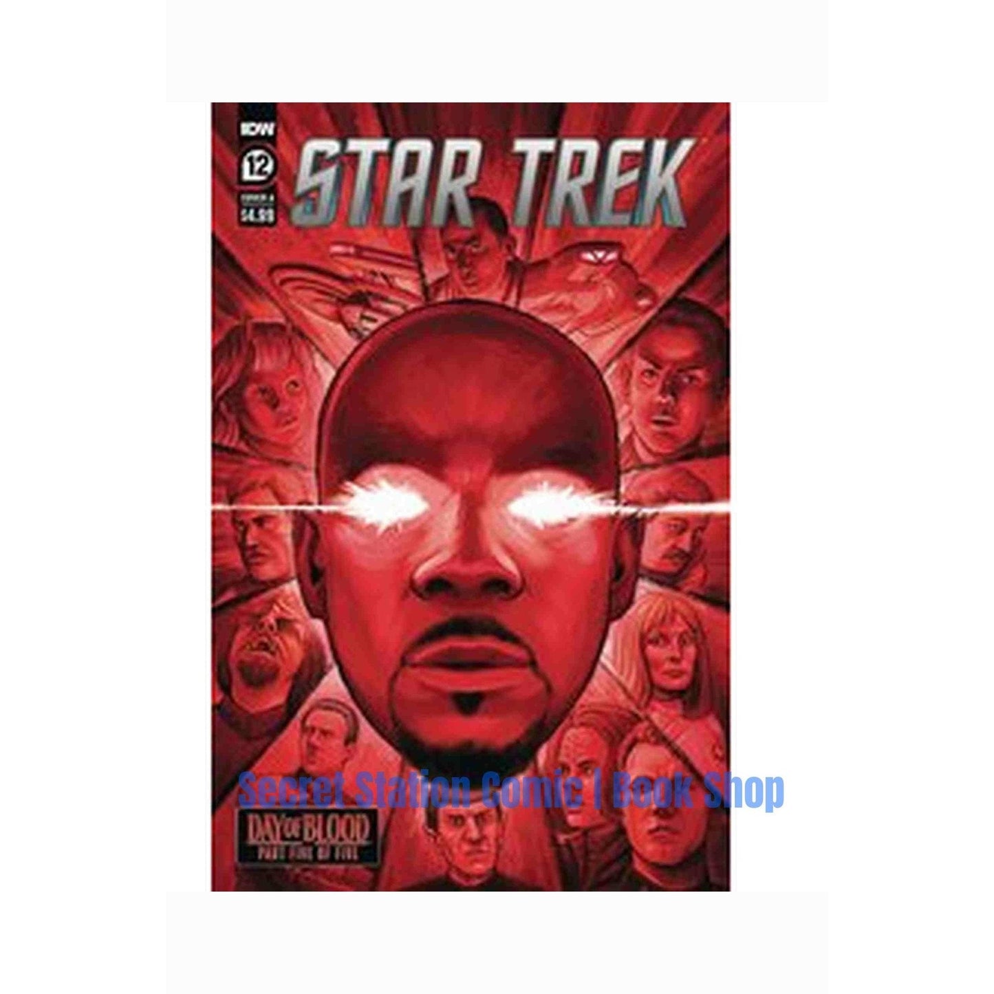 STAR TREK #12 CVR A WARD