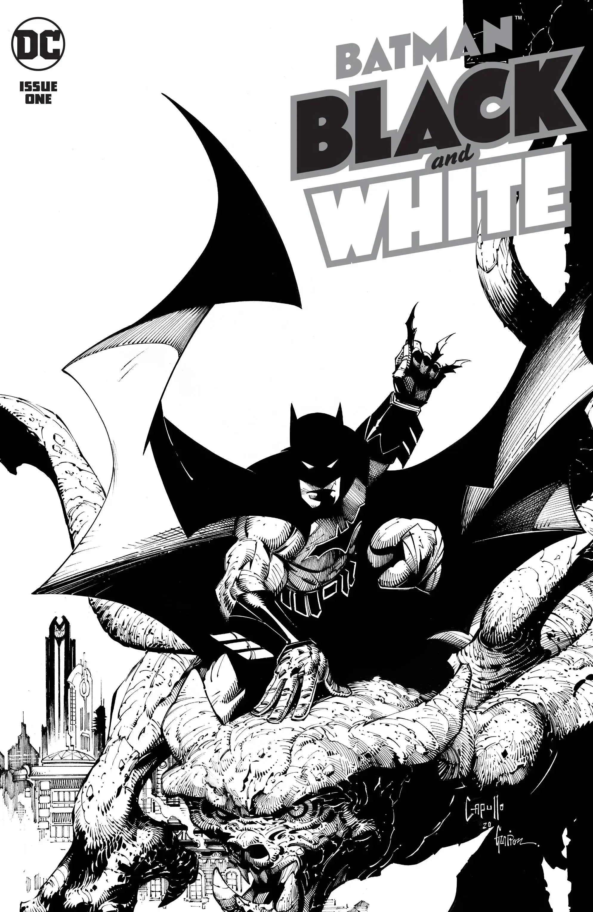 BATMAN BLACK AND WHITE #1 (OF 6) - 2021