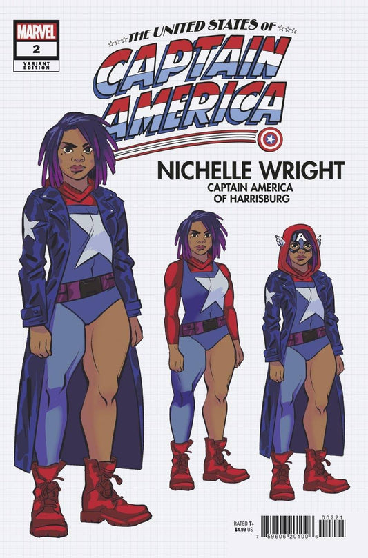 United States of Captain America (2021 Marvel) 2B NM