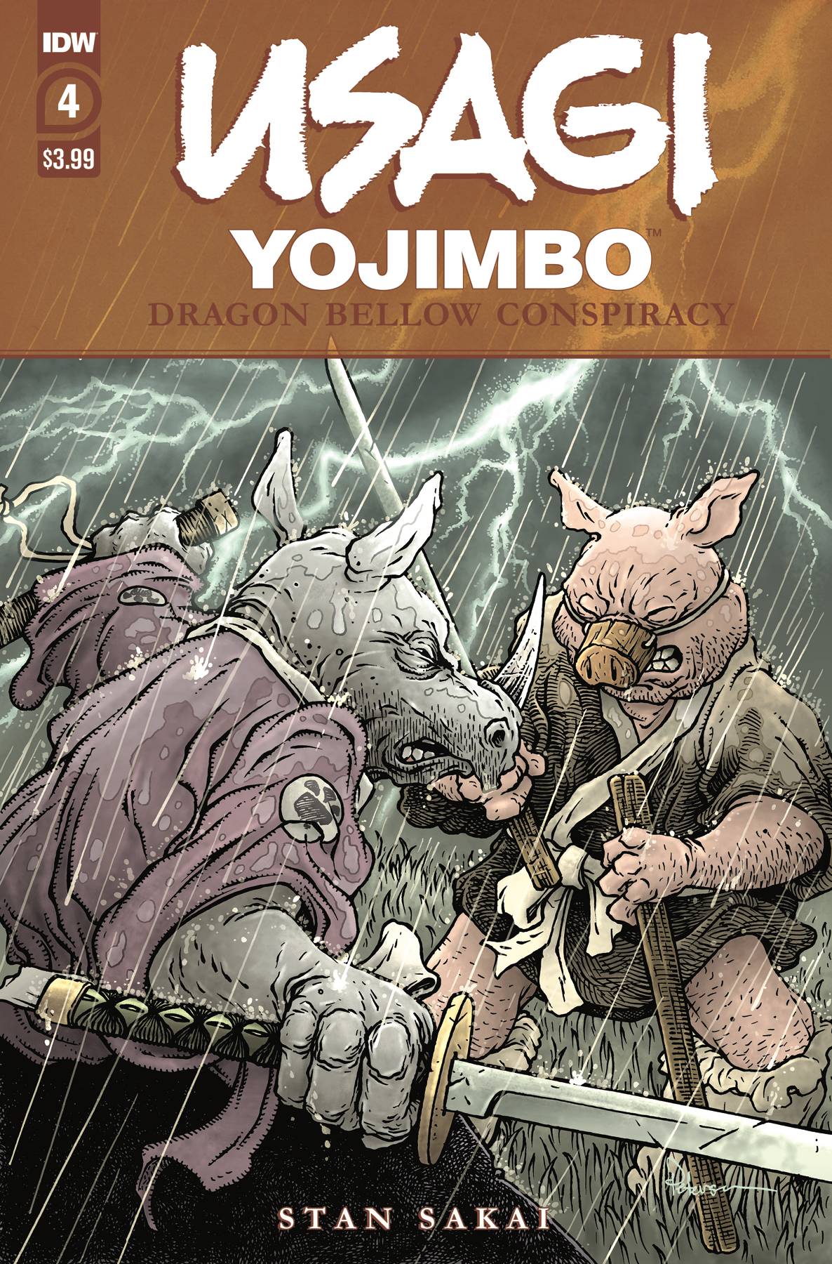 USAGI YOJIMBO DRAKONO SĄMOKSLO TEISĖS NR. 4 (IŠ 6)