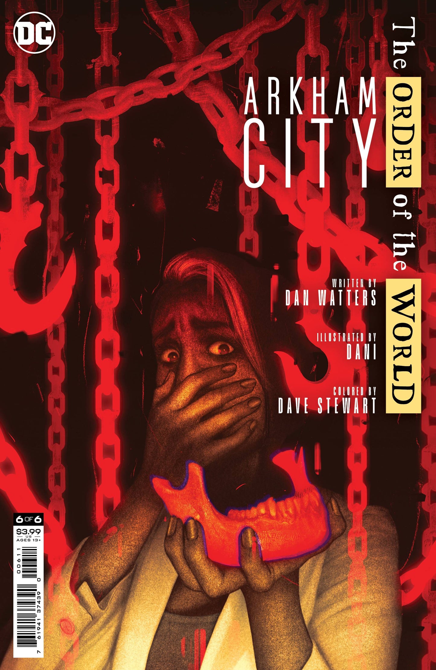 ARKHAM CITY TVARKA PASAULIO NR. 6 (IŠ 6) CVR A CONNELLY