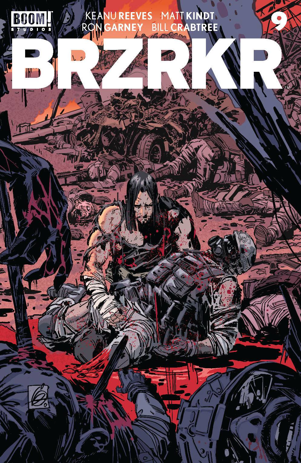 BRZRKR (BERZERKER) #9 (IŠ 12) CVR A GARNEY (MR)