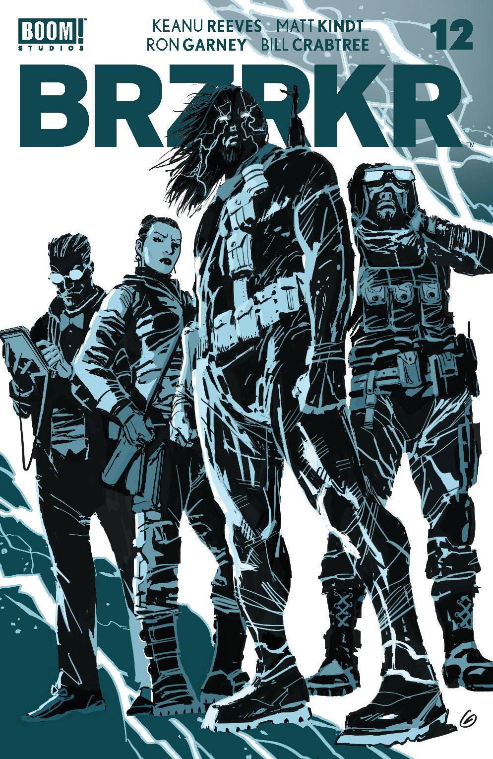 BRZRKR (BERZERKER) #12 (IŠ 12) CVR A GARNEY (MR)