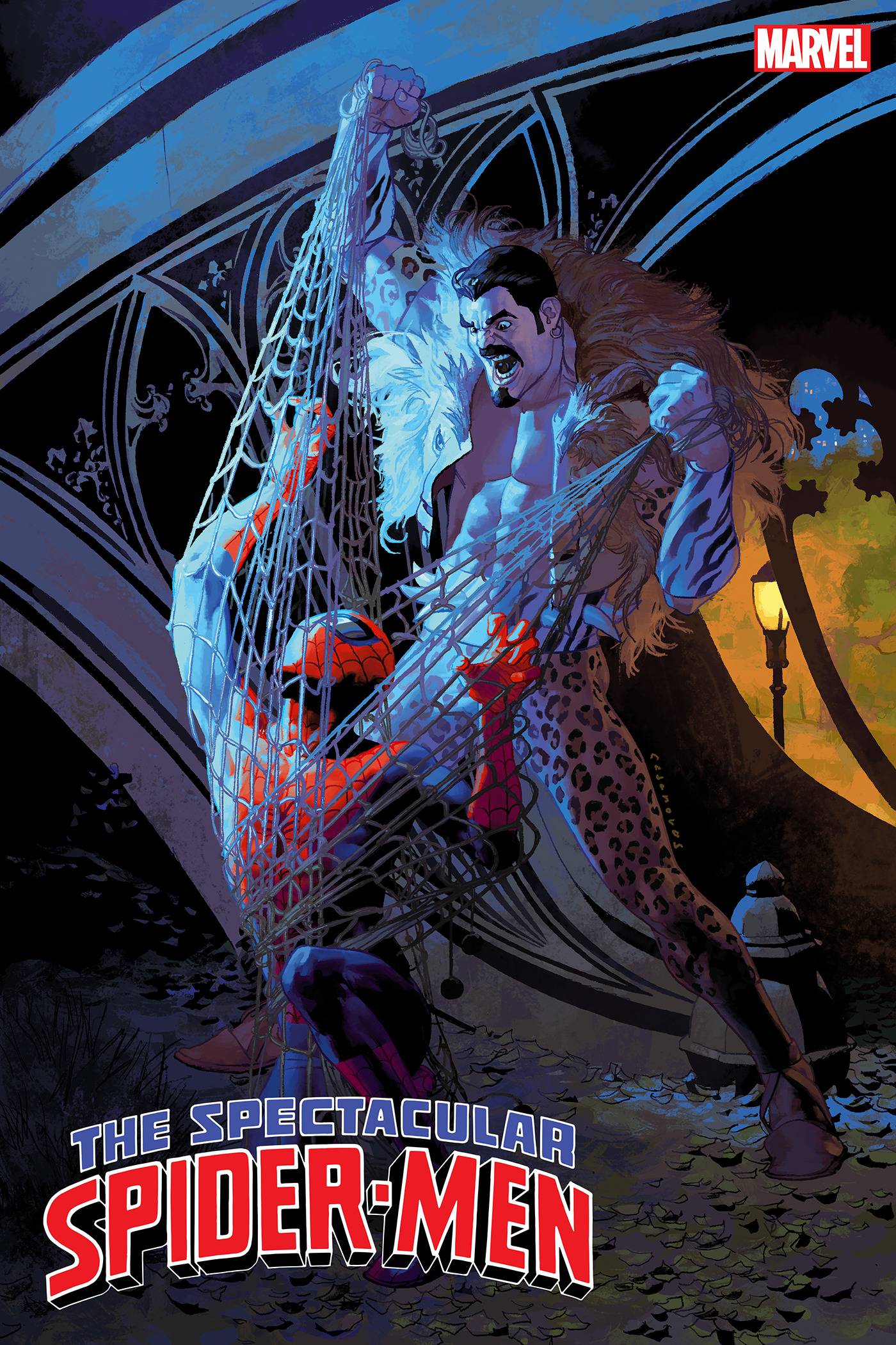 THE SPECTACULAR SPIDER-MEN #9 (JOSEMARIA CASANOVAS KRAVEN VARIANT)