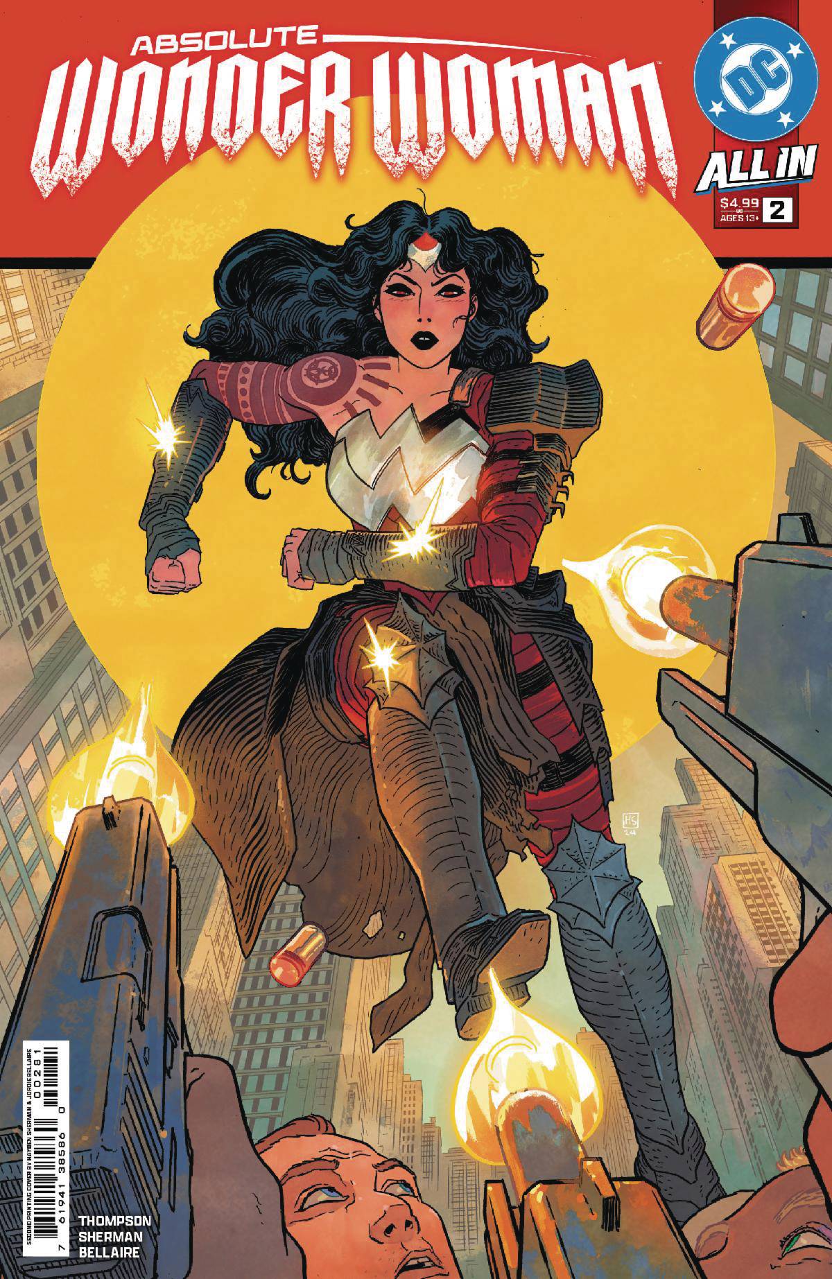 ABSOLUTE WONDER WOMAN #2 2ND PTG CVR A SHERMAN