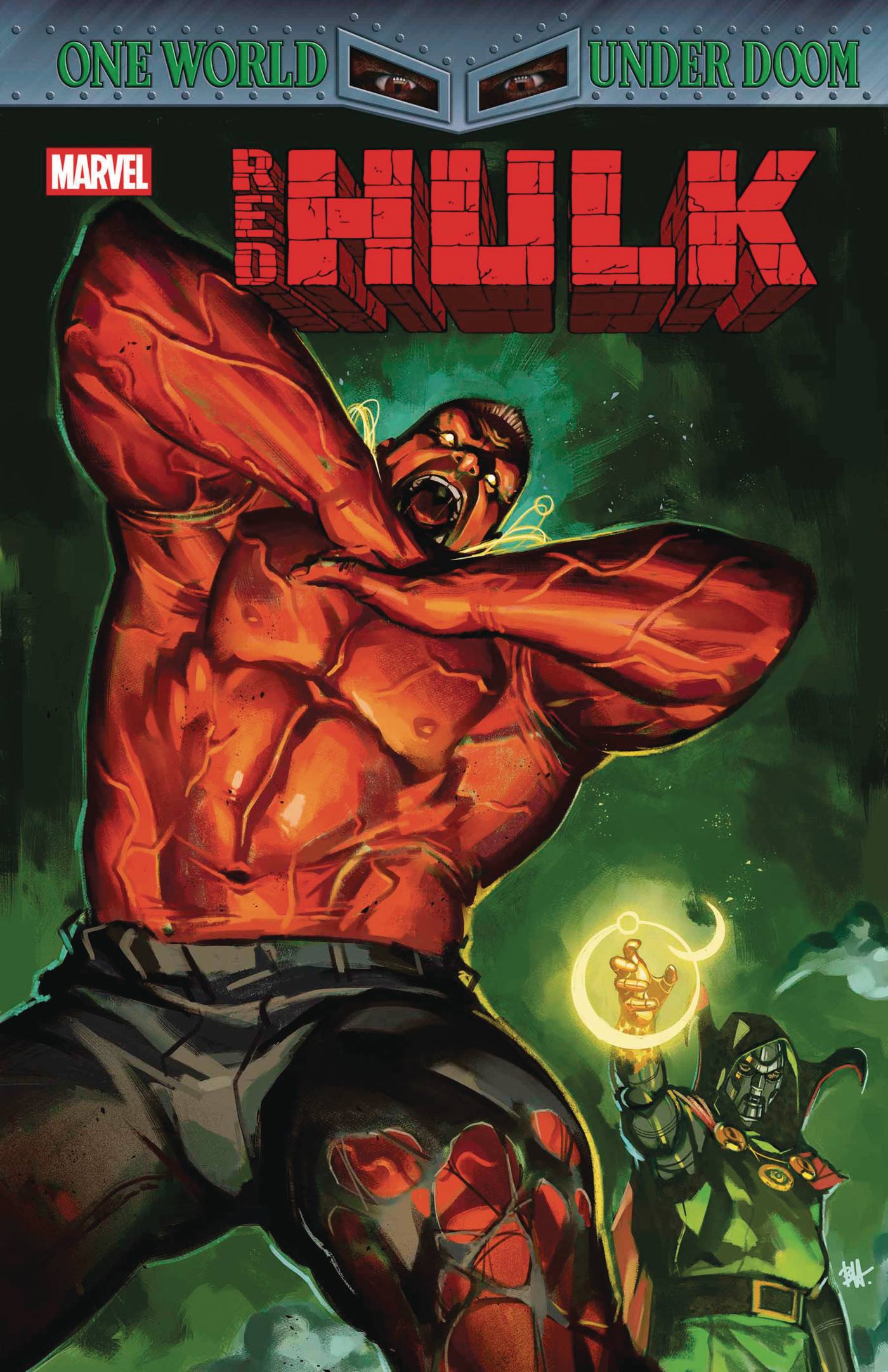 RED HULK #3 BEN HARVEY VARIANT [DOOM]