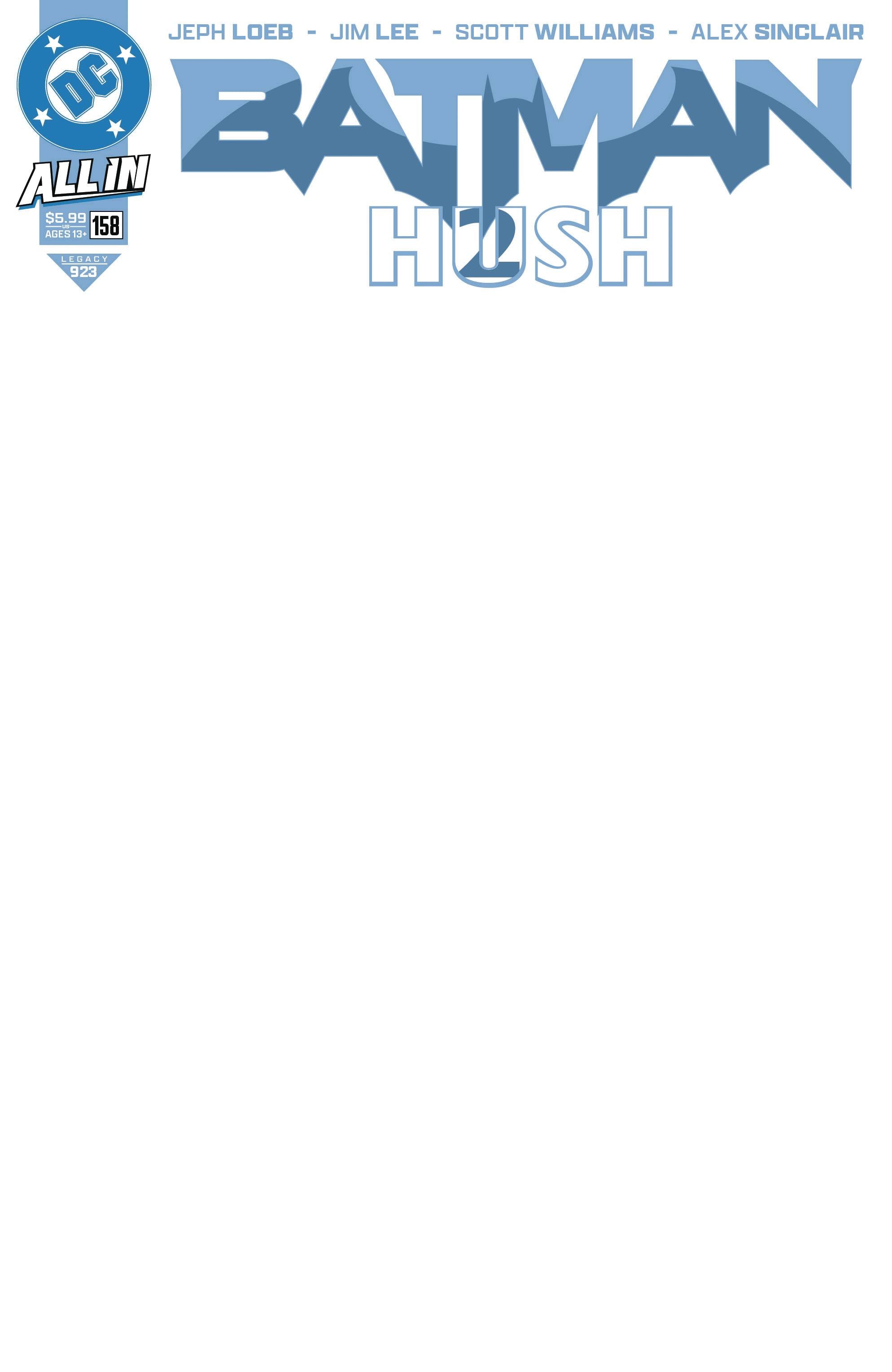 BATMAN #158 CVR H TUŠČIAS VAR