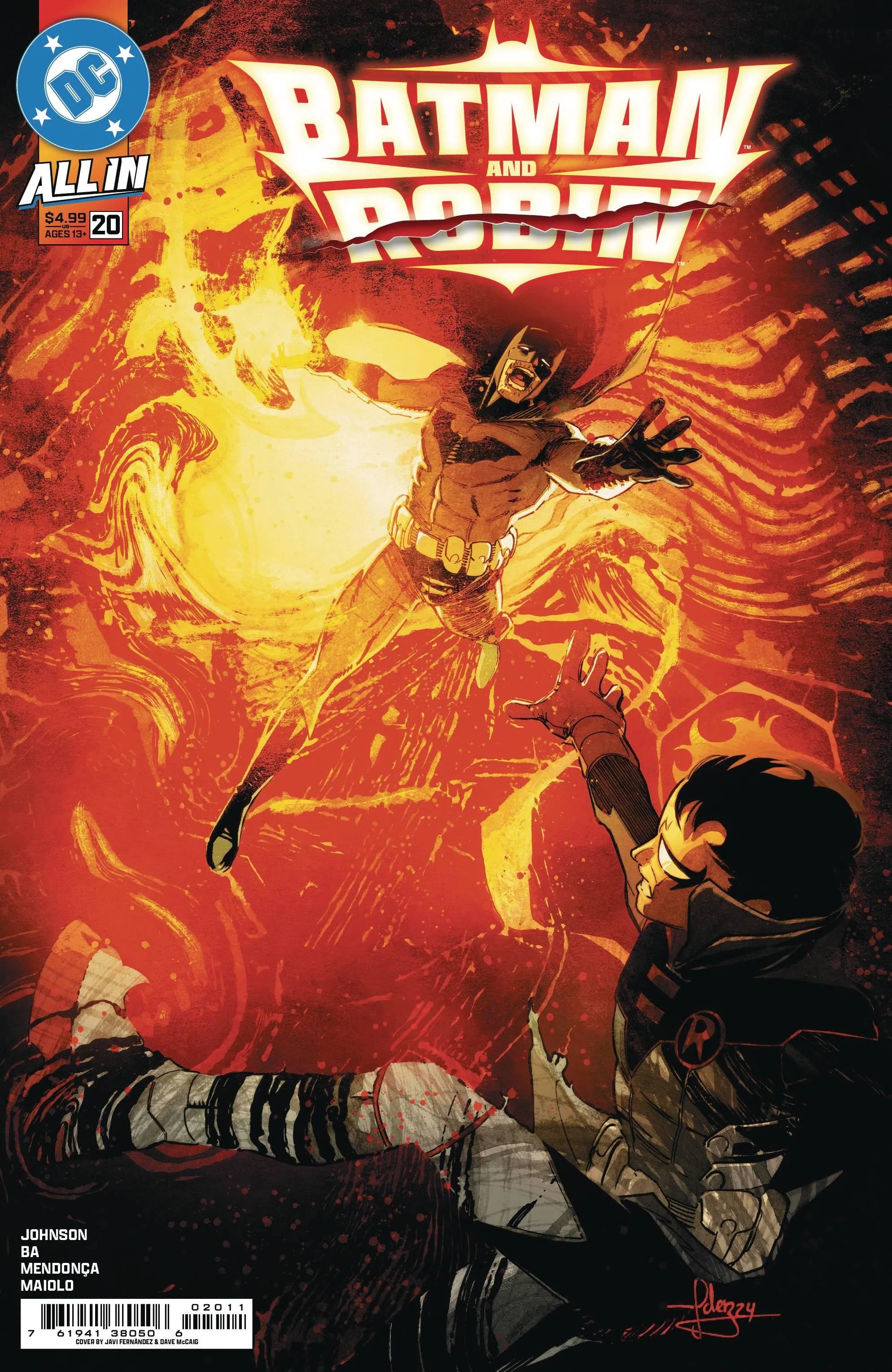 BATMAN AND ROBIN #20 CVR A JAVI FERNANDEZ