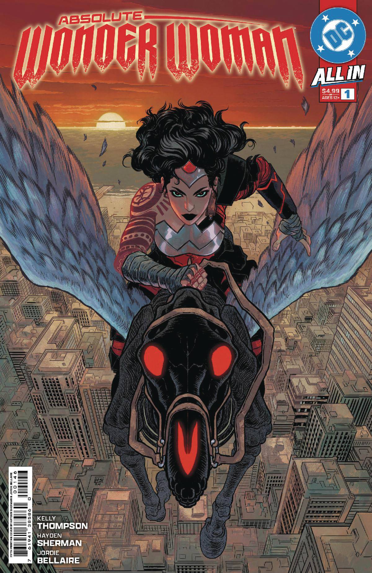 ABSOLUTE WONDER WOMAN #1 5TH PTG CVR A SHERMAN