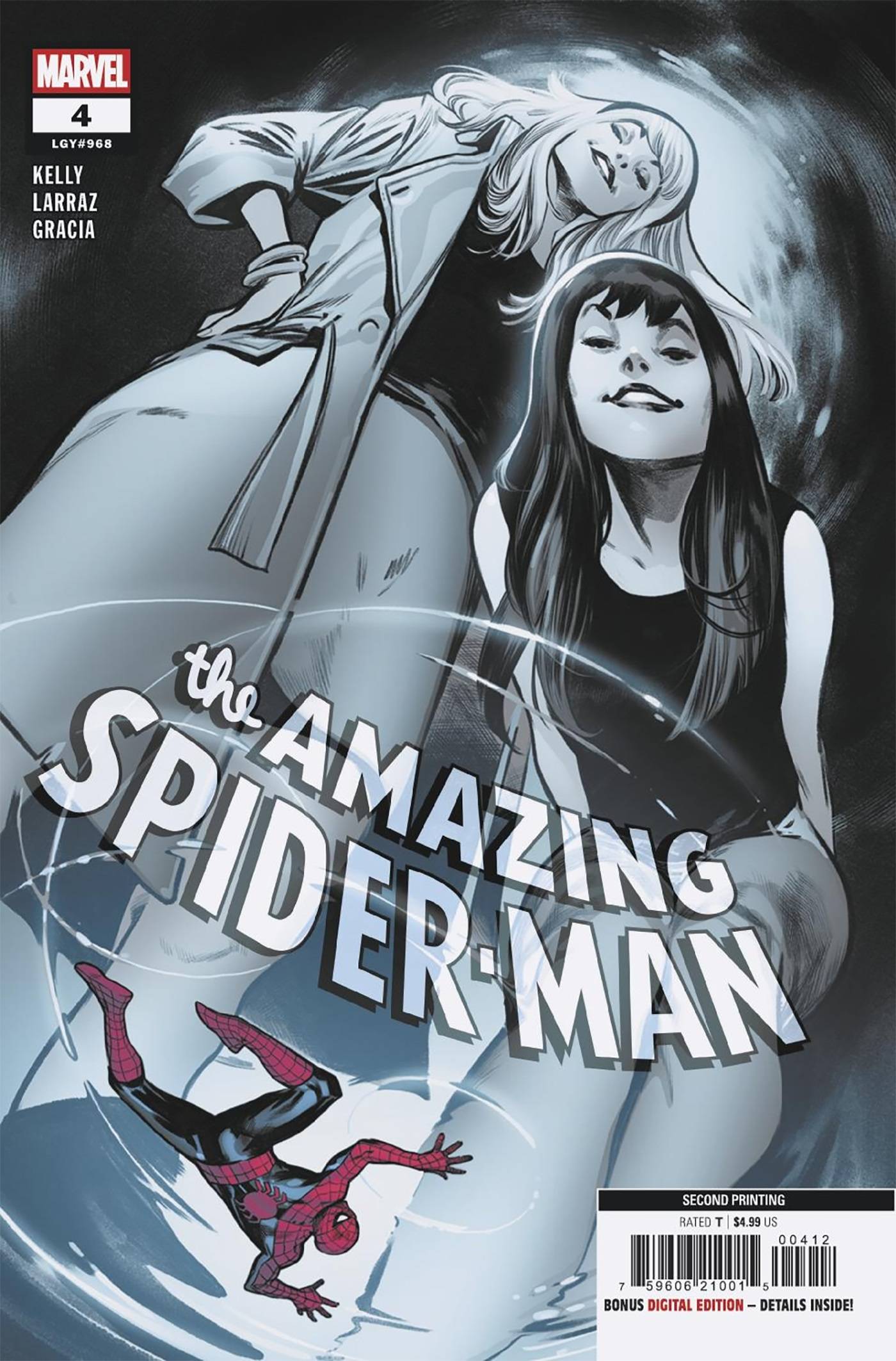 AMAZING SPIDER-MAN #4 PEPE LARRAZ 2ND PRINTING VARIANT