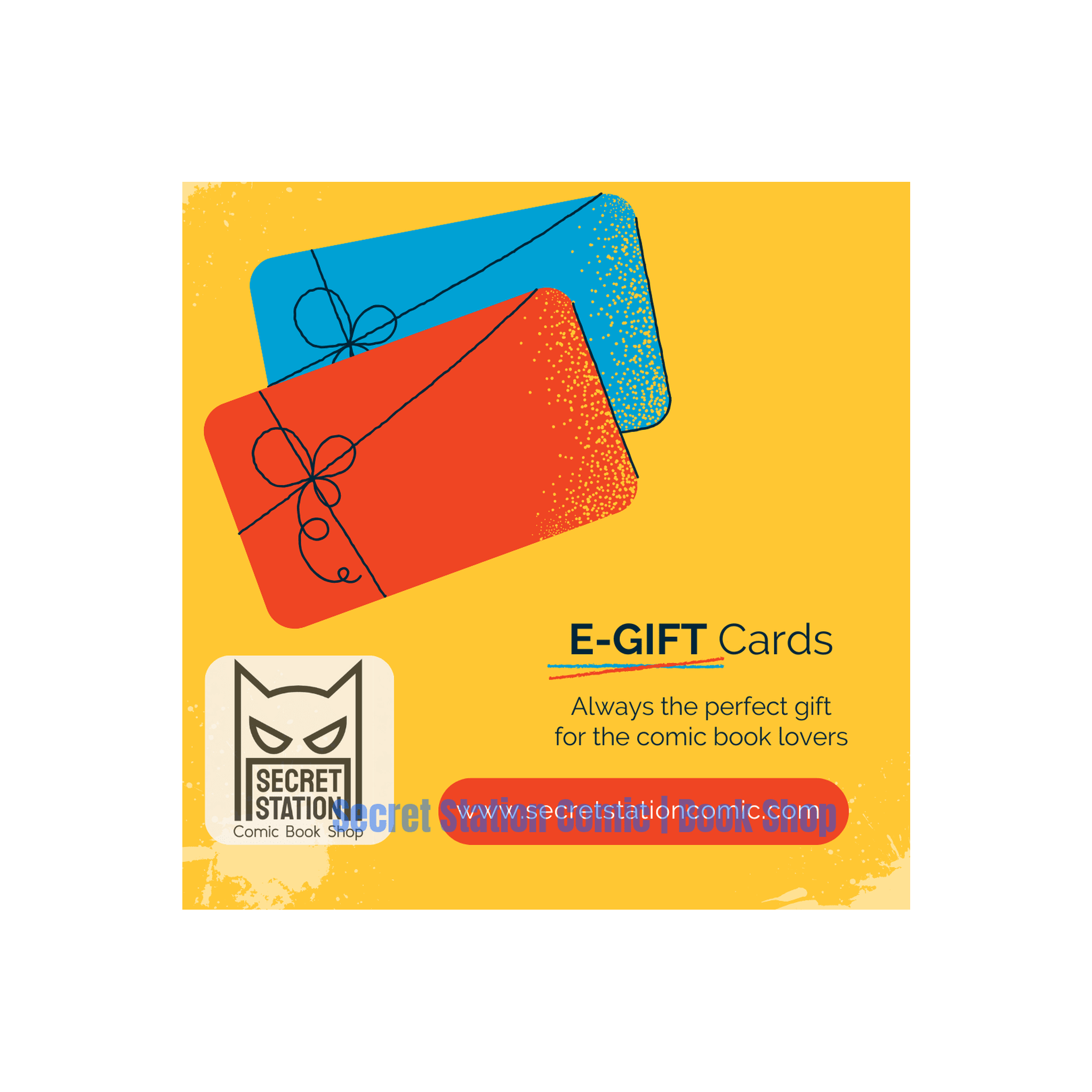 Secret Station Comic Book Shop | Gift Card - Secret Station Comic | Book Shop