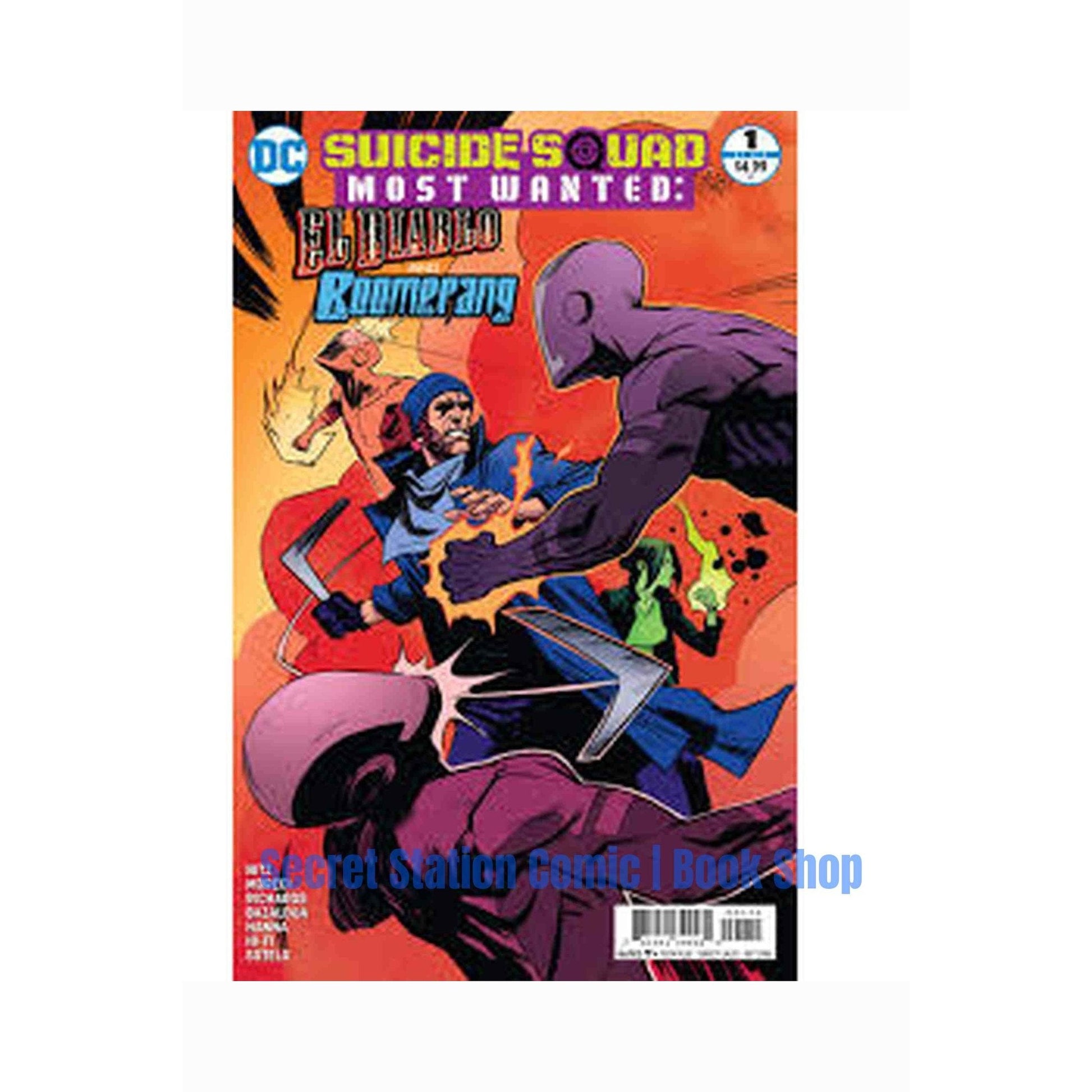 Suicide Squad Most Wanted El Diablo & Boomerang (2016) 1B NM - Secret Station Comic | Book Shop
