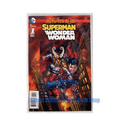 Superman Wonder Woman Futures End (2014) 1B VF - Secret Station Comic | Book Shop