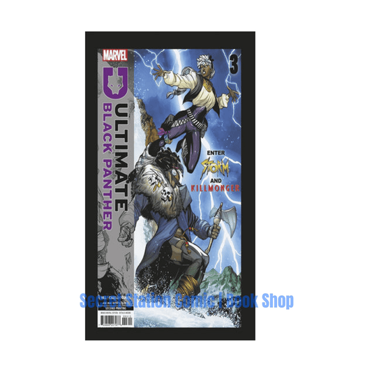 ULTIMATE BLACK PANTHER #3 2ND PTG STEFANO CASELLI (2024)