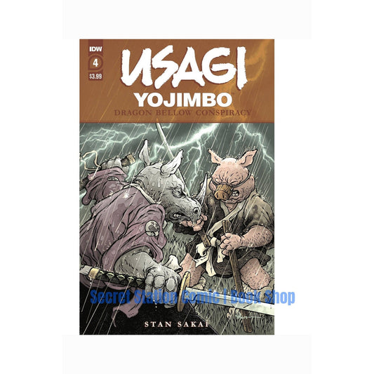 USAGI YOJIMBO DRAGON BELLOW CONSPIRACY #4 (OF 6)