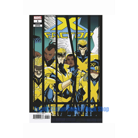 X-FACTOR #1 (2024) 1ST PRINTING *VECCHIO WINDOWSHADES VARIANT* MARVEL COMICS - Secret Station Comic | Book Shop