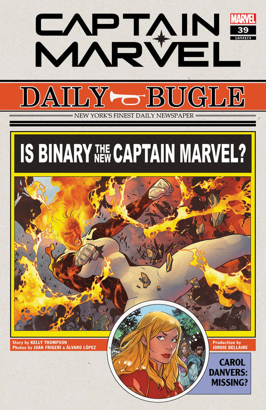 Captain Marvel (2019 11th Series) 39A VF